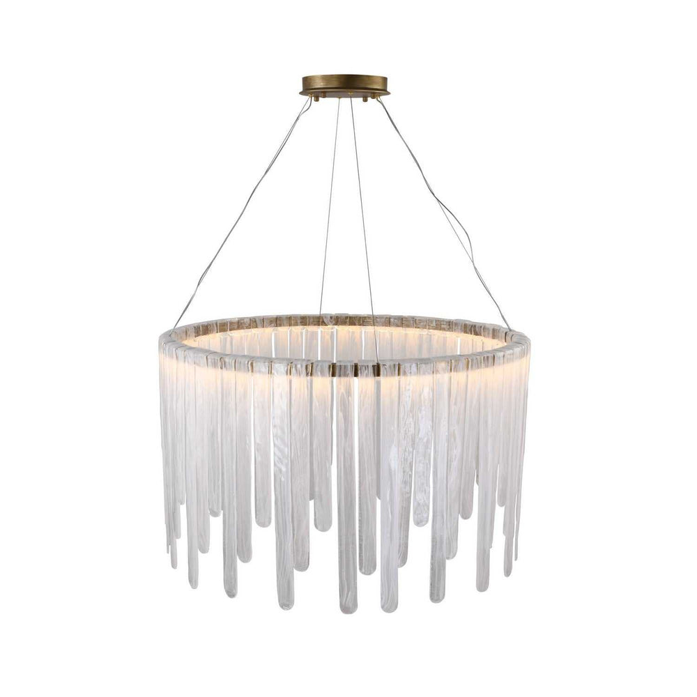 Roselle LED Lantern in Legacy Brass Artcraft Canada