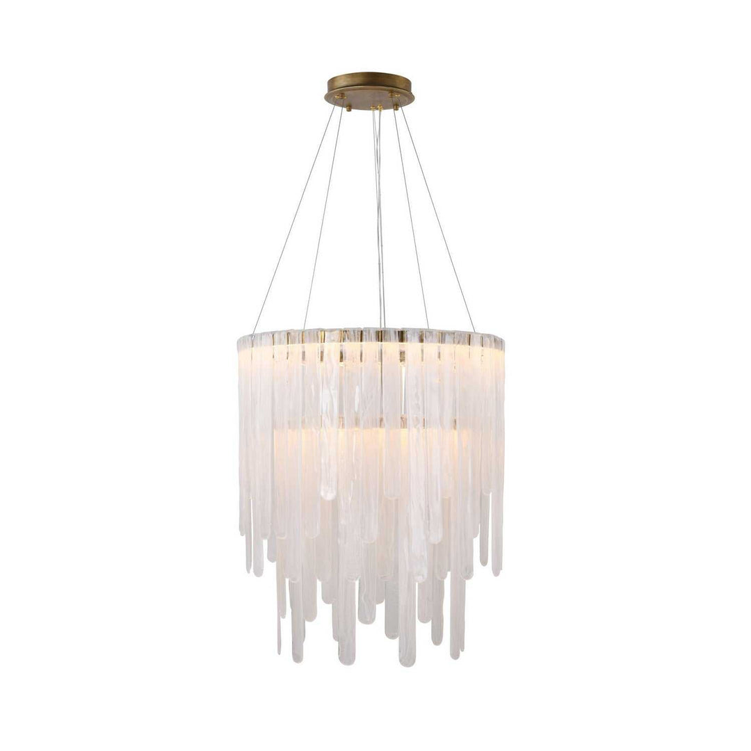 Roselle LED Lantern in Legacy Brass Artcraft Canada