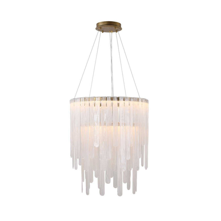 Roselle LED Lantern in Legacy Brass Artcraft Canada