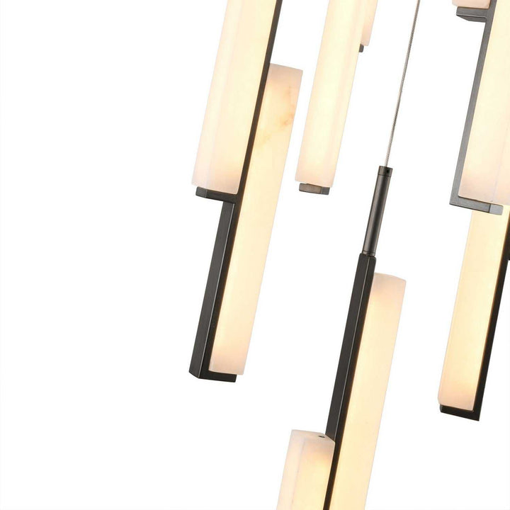 Lumina LED Lantern in Forged Bronze Artcraft Canada