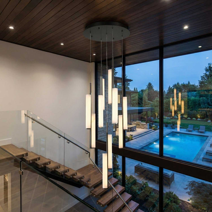 Lumina LED Lantern in Forged Bronze Artcraft Canada