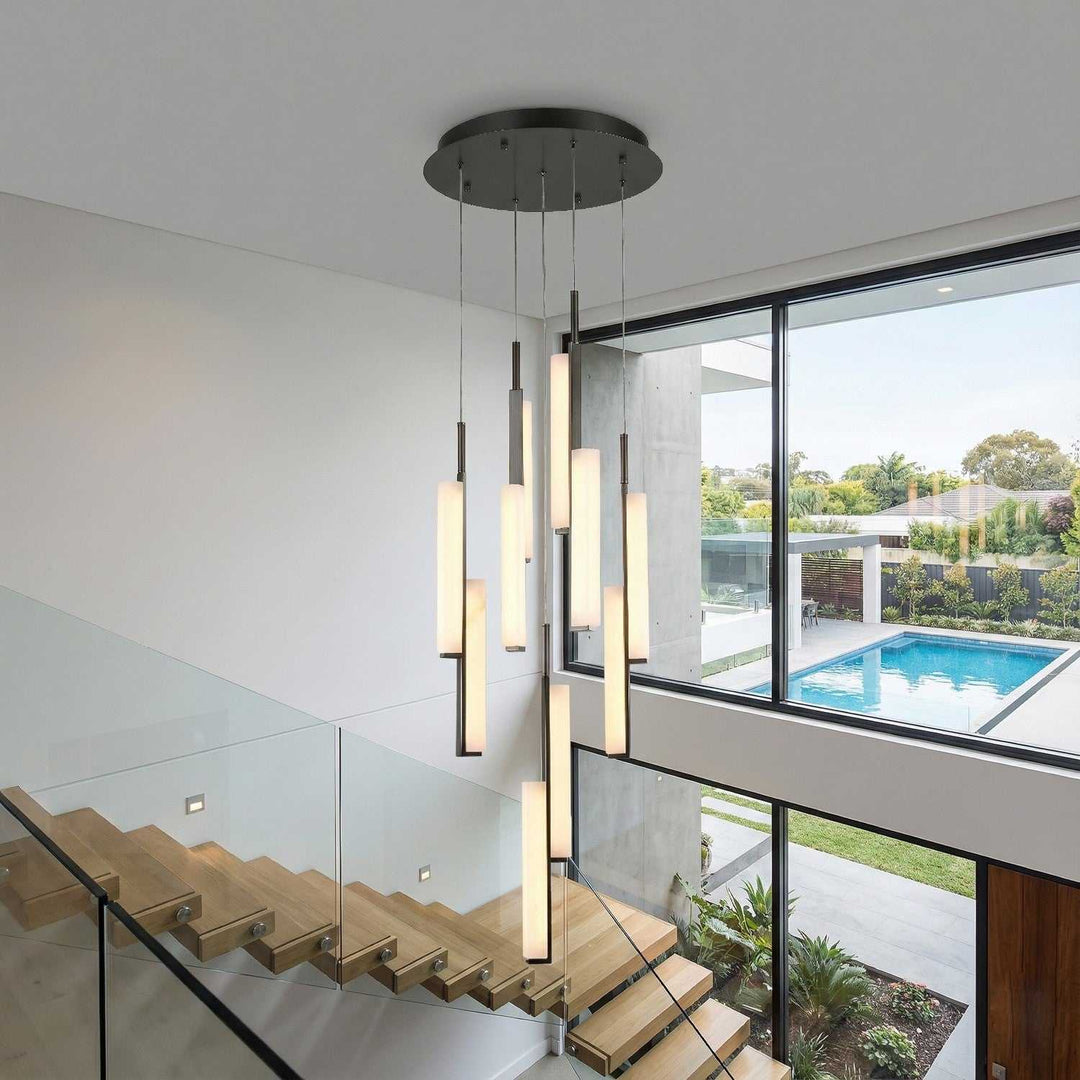 Lumina LED Lantern in Forged Bronze Artcraft Canada