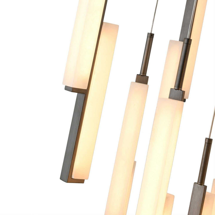 Lumina LED Lantern in Forged Bronze Artcraft Canada