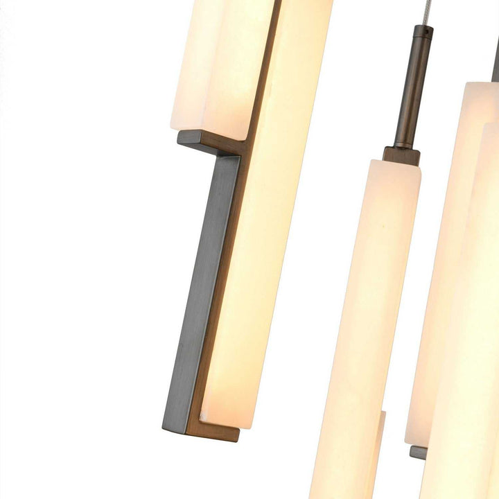 Lumina LED Lantern in Forged Bronze Artcraft Canada