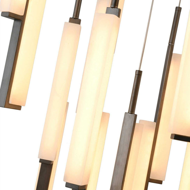 Lumina LED Lantern in Forged Bronze Artcraft Canada