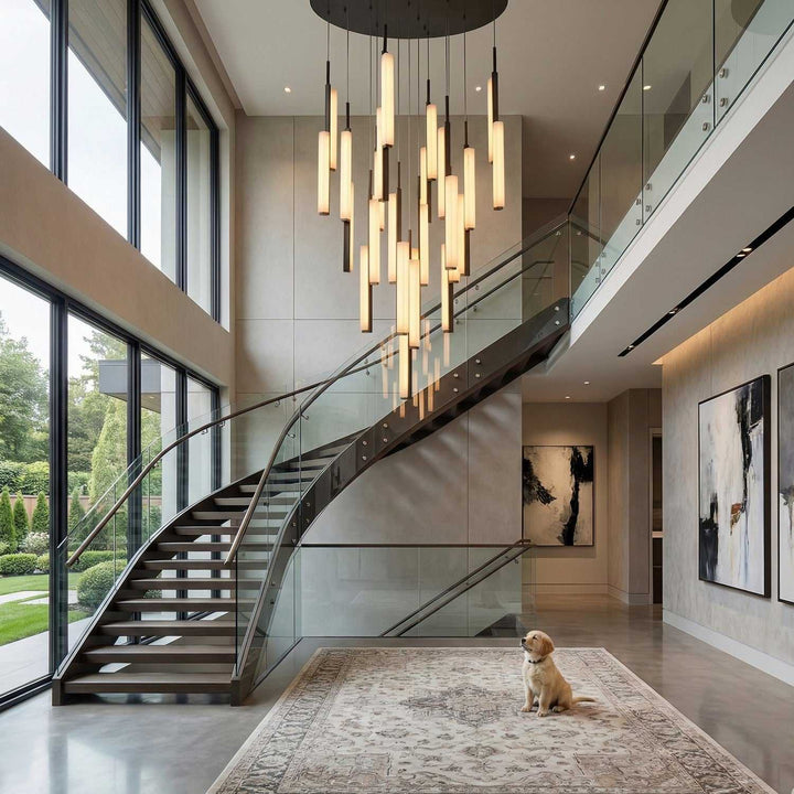 Lumina LED Lantern in Forged Bronze Artcraft Canada