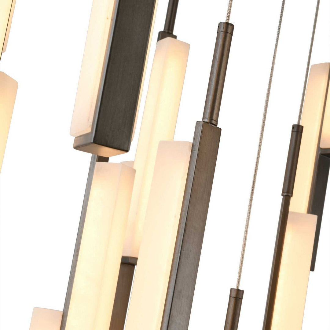 Lumina LED Lantern in Forged Bronze Artcraft Canada