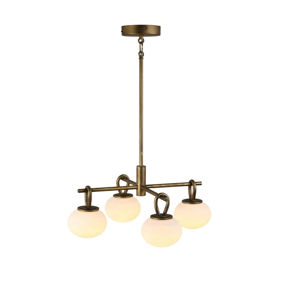 Velora LED Lantern in Legacy Brass Artcraft Canada