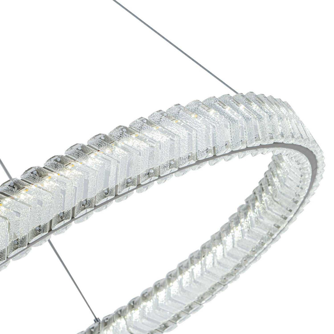 Artcraft Canada - AC5051BN - LED Pendant - Chevron - Brushed Nickel