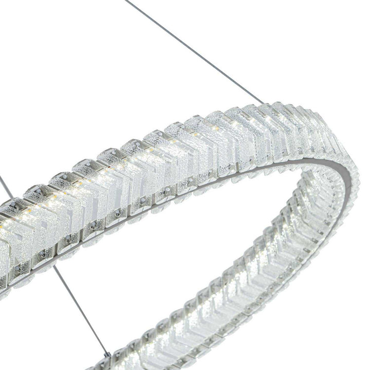 Artcraft Canada - AC5051BN - LED Pendant - Chevron - Brushed Nickel