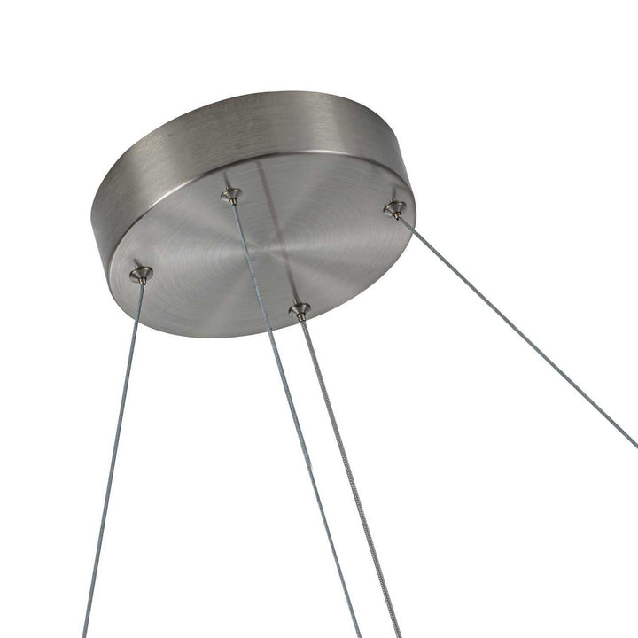 Artcraft Canada - AC5052BN - LED Pendant - Chevron - Brushed Nickel