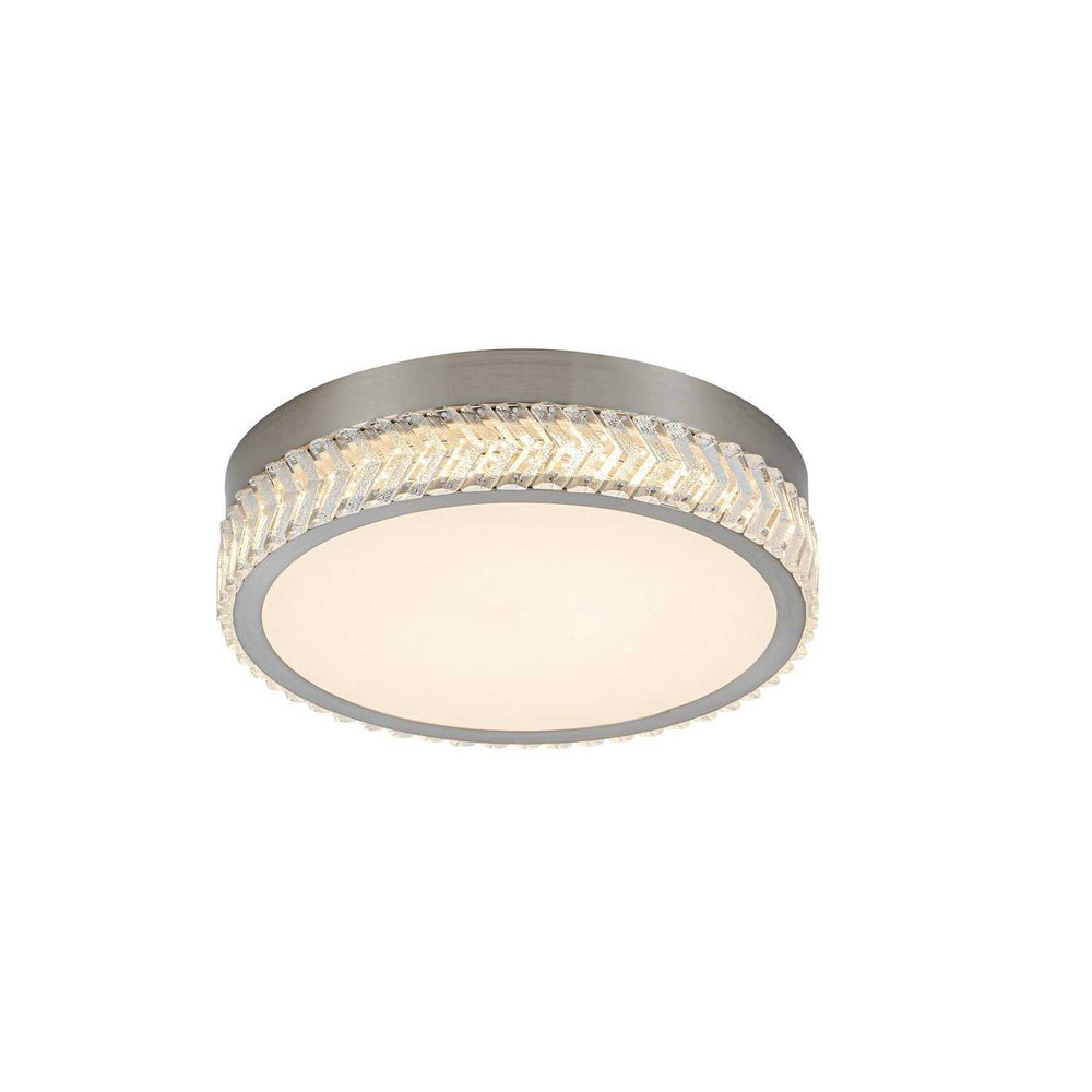 Artcraft Canada - AC5057BN - LED Flushmount - Chevron - Brushed Nickel