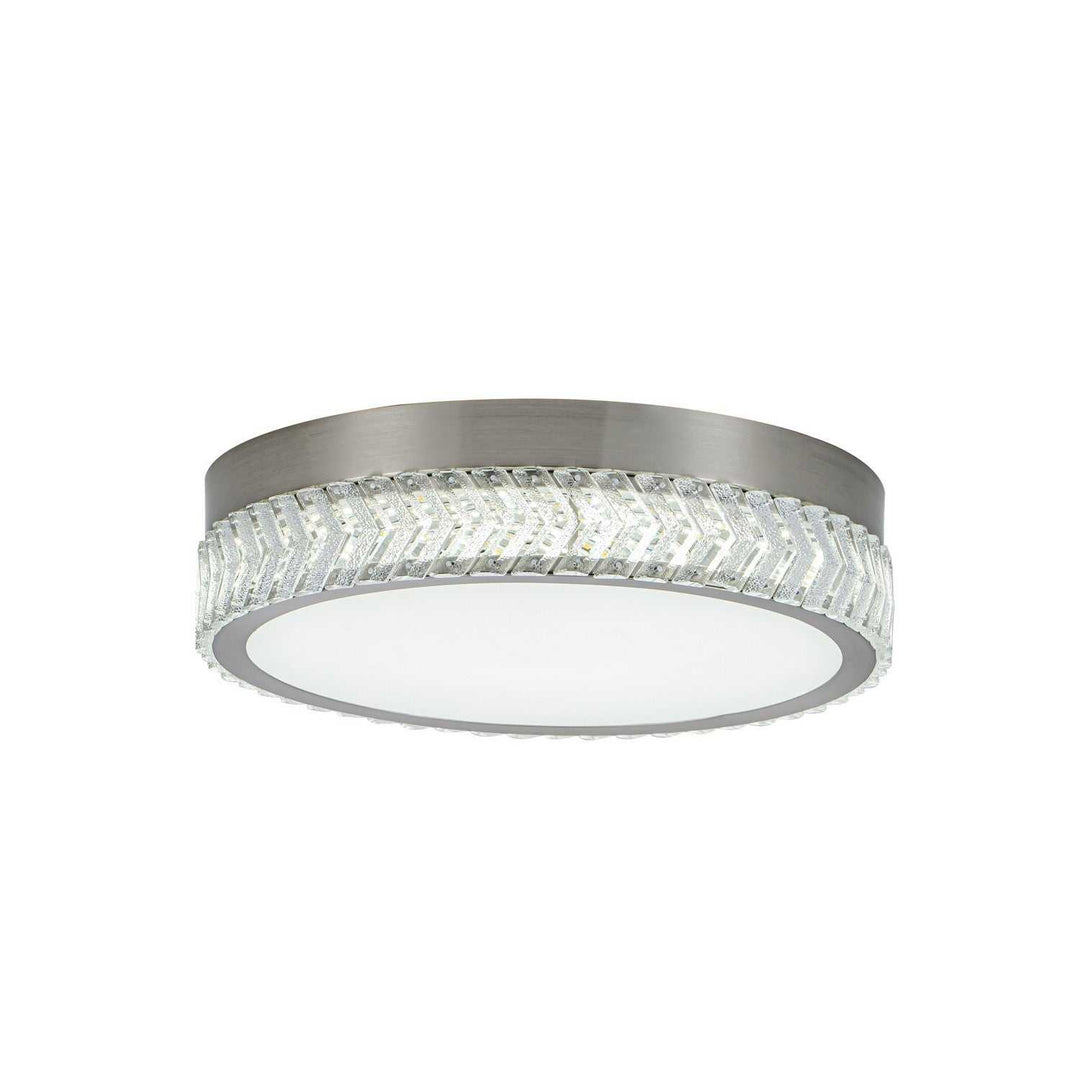 Artcraft Canada - AC5057BN - LED Flushmount - Chevron - Brushed Nickel
