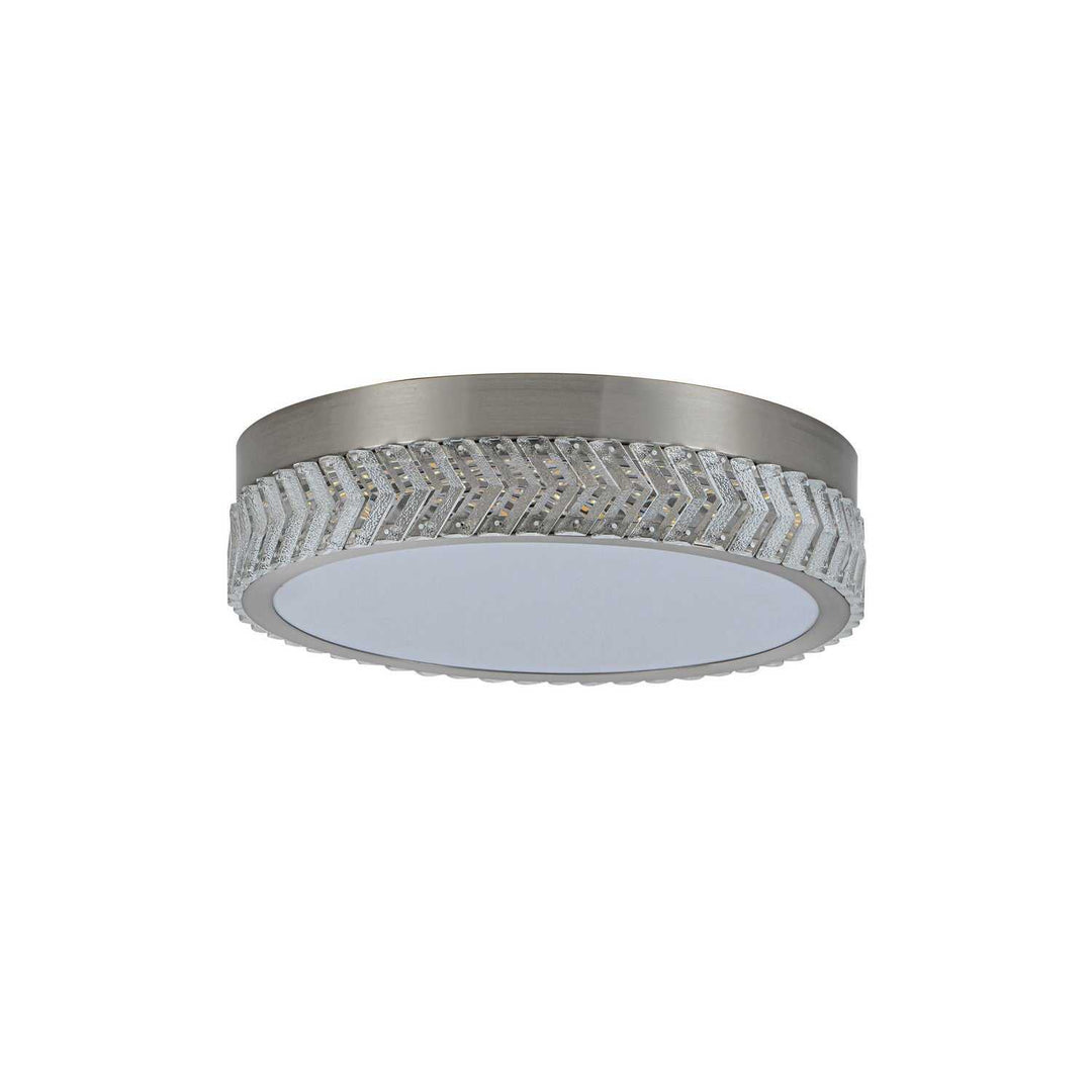 Artcraft Canada - AC5057BN - LED Flushmount - Chevron - Brushed Nickel
