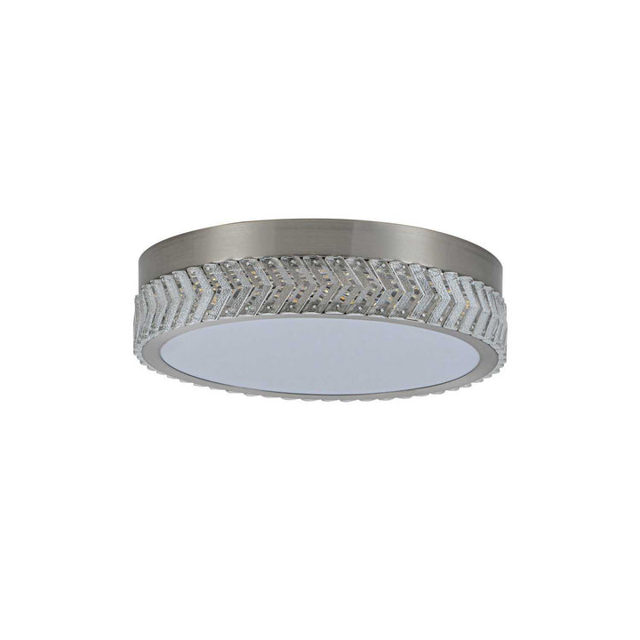 Artcraft Canada - AC5057BN - LED Flushmount - Chevron - Brushed Nickel
