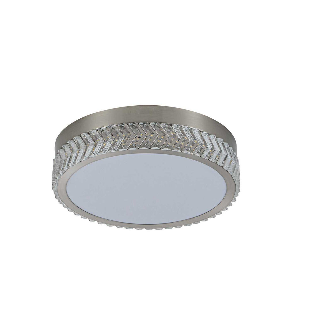 Artcraft Canada - AC5057BN - LED Flushmount - Chevron - Brushed Nickel