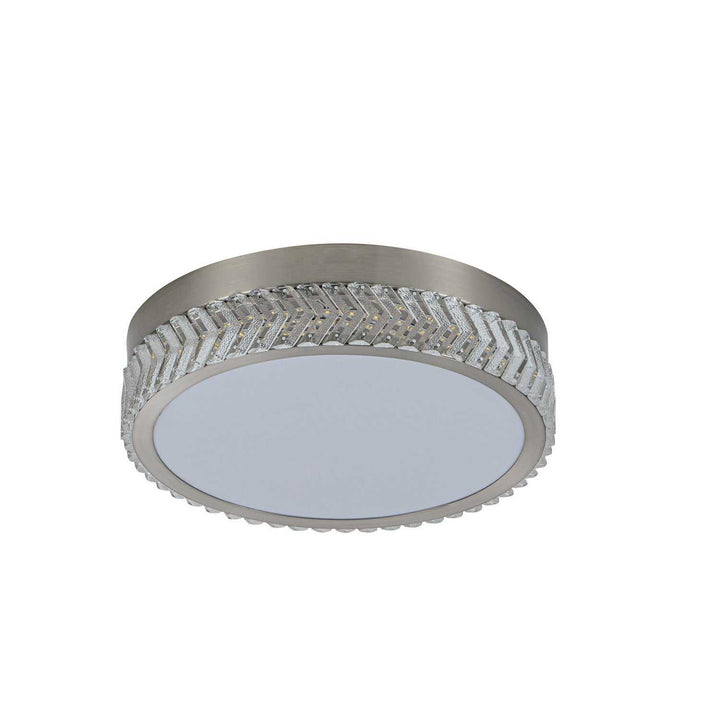 Artcraft Canada - AC5057BN - LED Flushmount - Chevron - Brushed Nickel