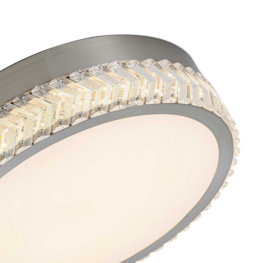 Artcraft Canada - AC5057BN - LED Flushmount - Chevron - Brushed Nickel