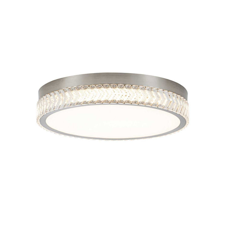 Artcraft Canada - AC5058BN - LED Flushmount - Chevron - Brushed Nickel