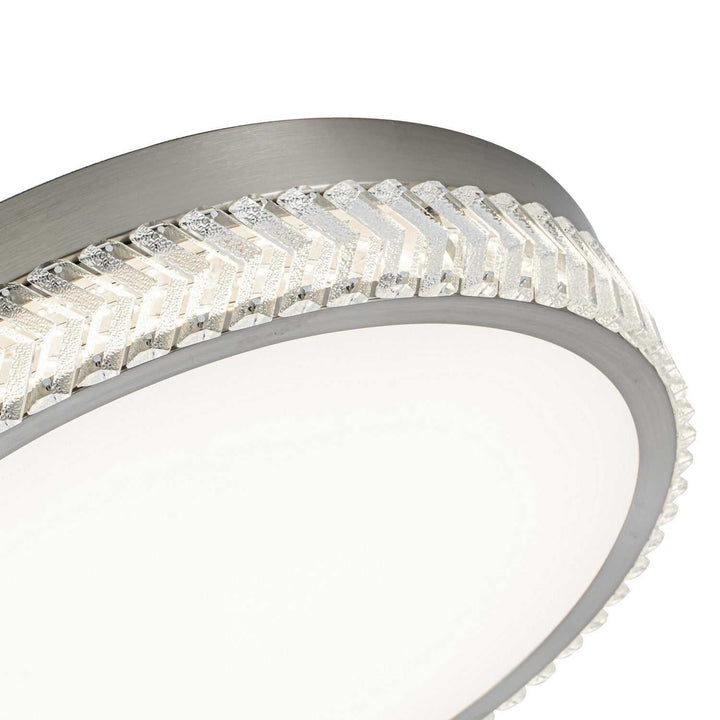 Artcraft Canada - AC5058BN - LED Flushmount - Chevron - Brushed Nickel