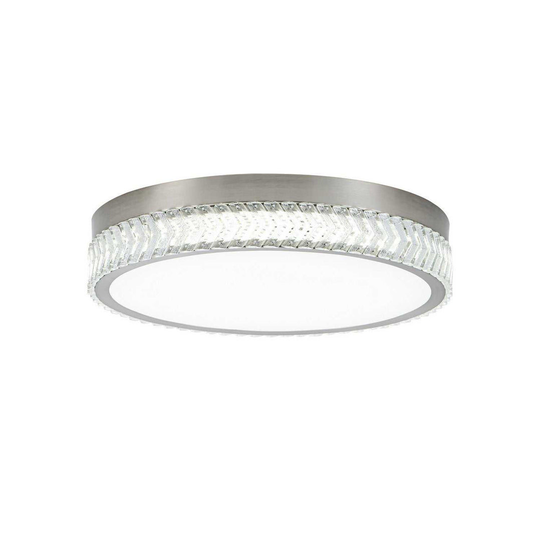 Artcraft Canada - AC5058BN - LED Flushmount - Chevron - Brushed Nickel