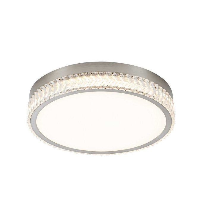 Artcraft Canada - AC5058BN - LED Flushmount - Chevron - Brushed Nickel