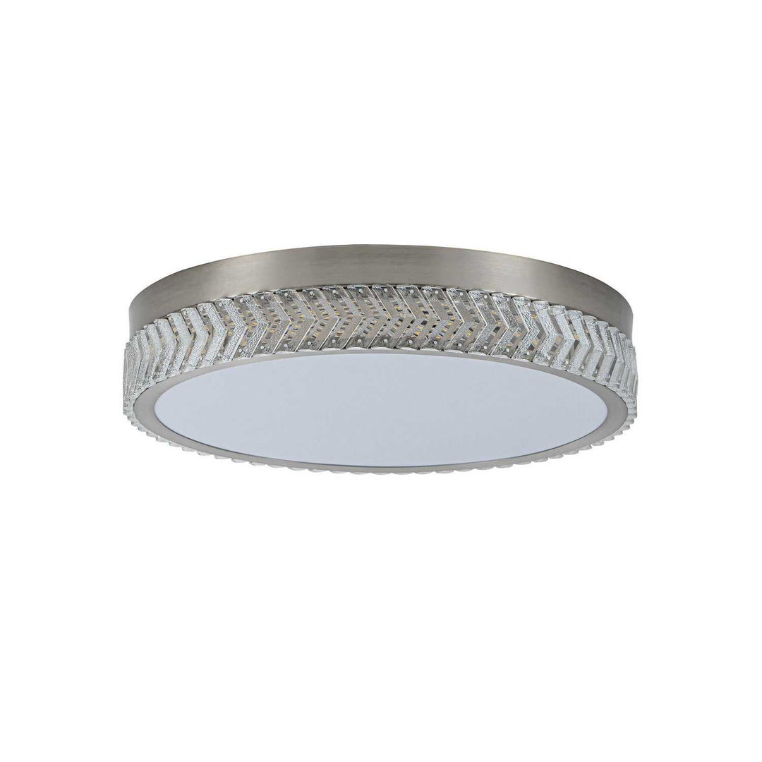 Artcraft Canada - AC5058BN - LED Flushmount - Chevron - Brushed Nickel