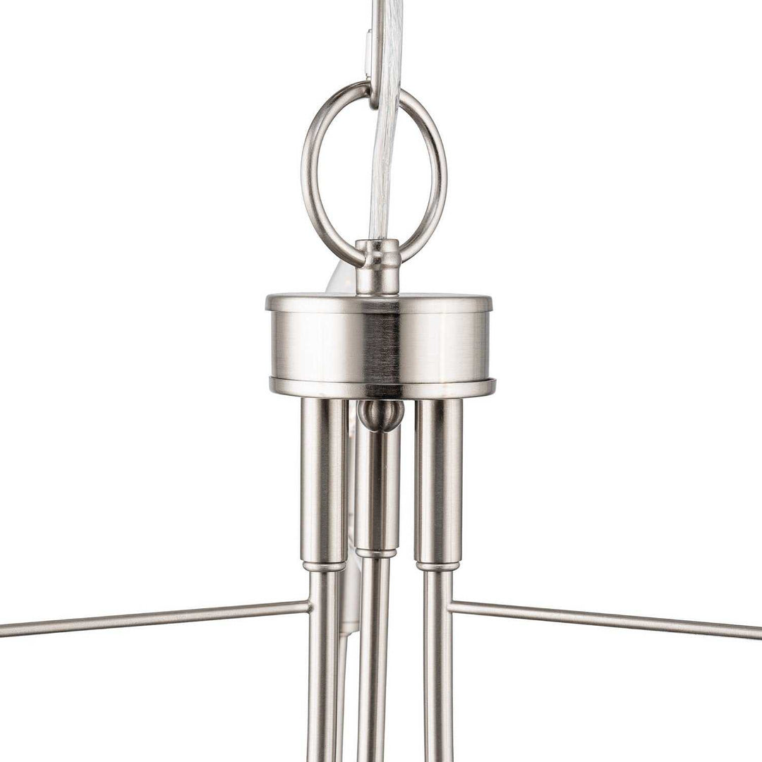 Artcraft Canada - AC12223BN - Three Light Lantern - Foundry - Brushed Nickel