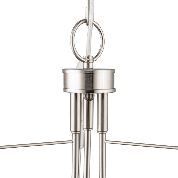 Artcraft Canada - AC12223BN - Three Light Lantern - Foundry - Brushed Nickel