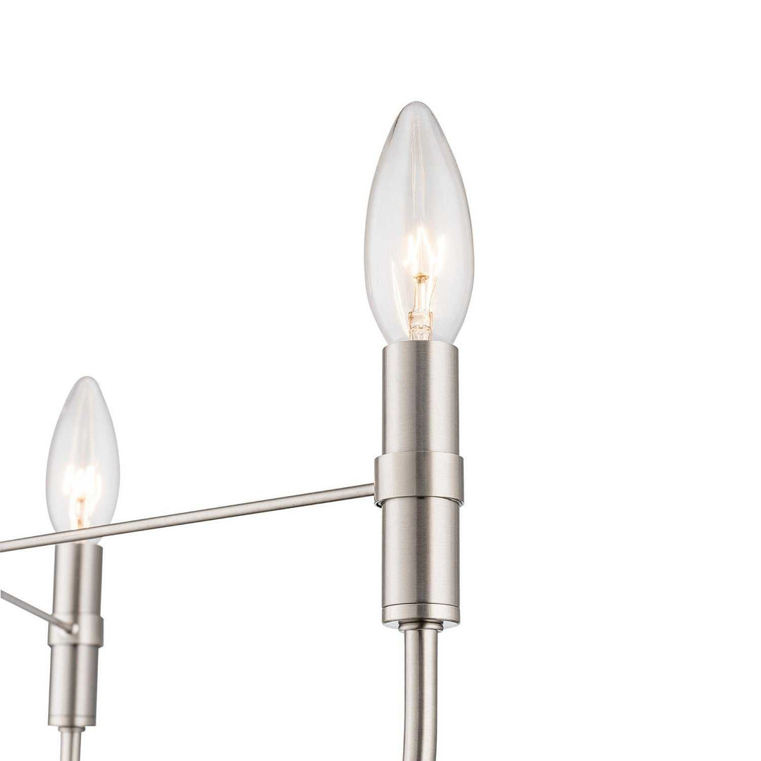 Artcraft Canada - AC12223BN - Three Light Lantern - Foundry - Brushed Nickel