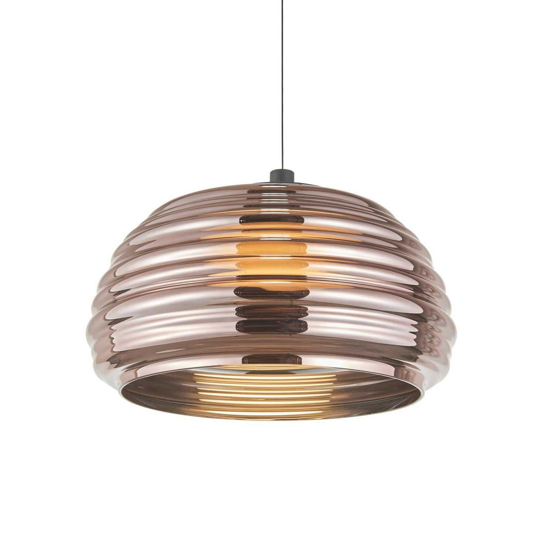 Artcraft Canada - AC5010EC - LED Pendant - Haze - Black/Espresso Copper