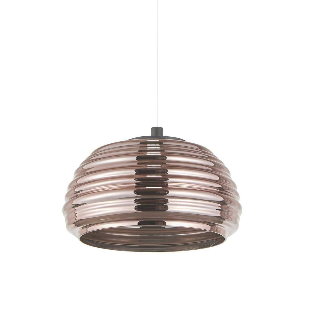 Artcraft Canada - AC5010EC - LED Pendant - Haze - Black/Espresso Copper