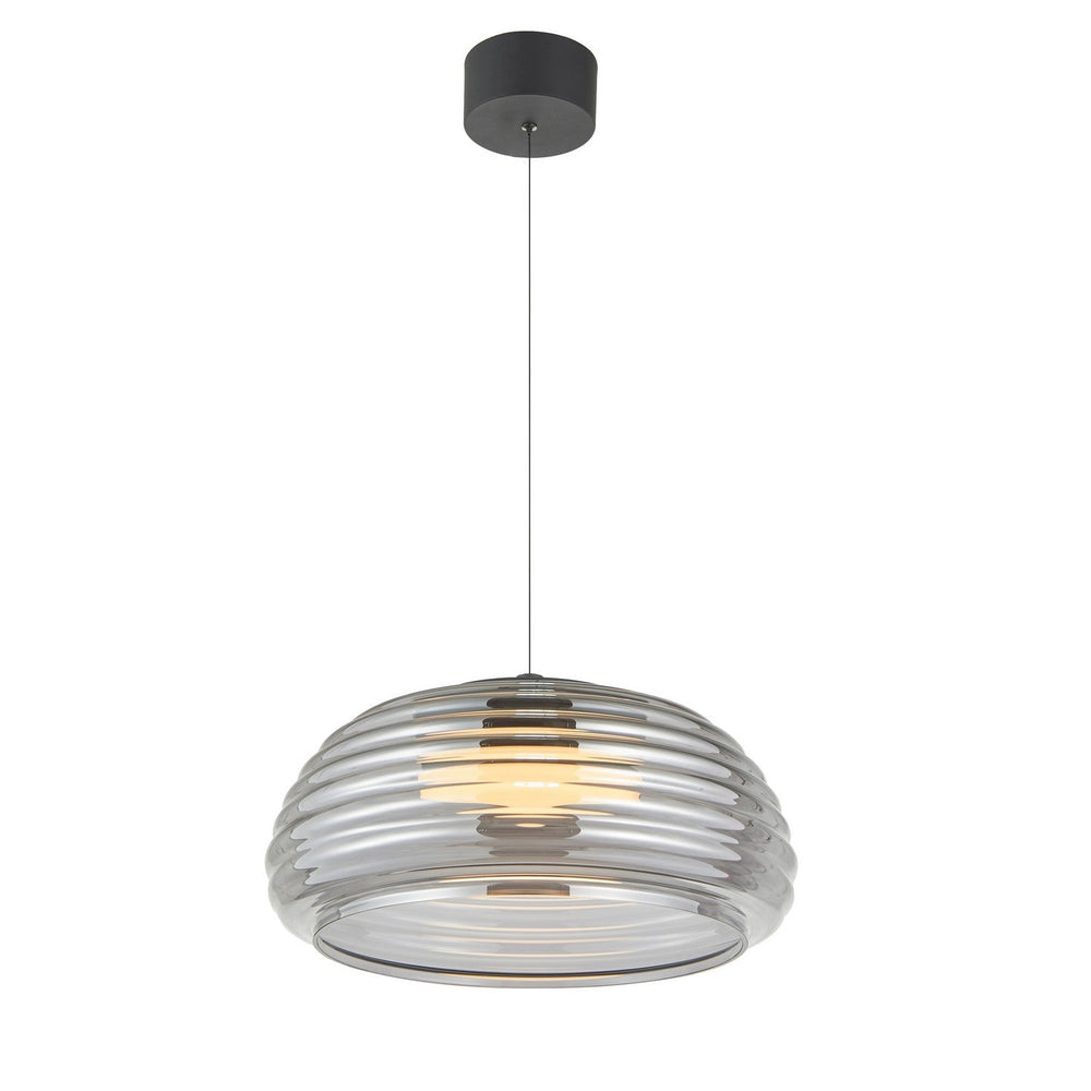 Artcraft Canada - AC5011SM - LED Pendant - Haze - Black/Smoke