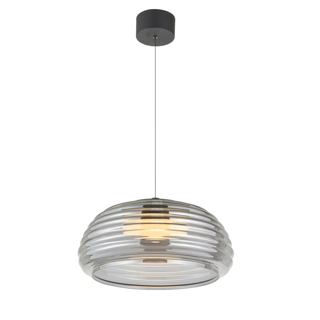 Artcraft Canada - AC5011SM - LED Pendant - Haze - Black/Smoke