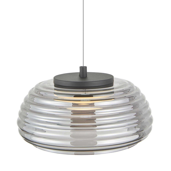 Artcraft Canada - AC5011SM - LED Pendant - Haze - Black/Smoke