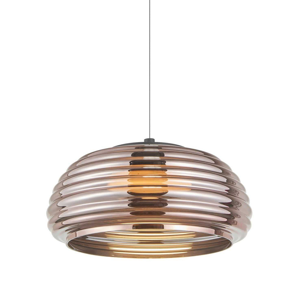 Artcraft Canada - AC5011EC - LED Pendant - Haze - Black/Espresso Copper