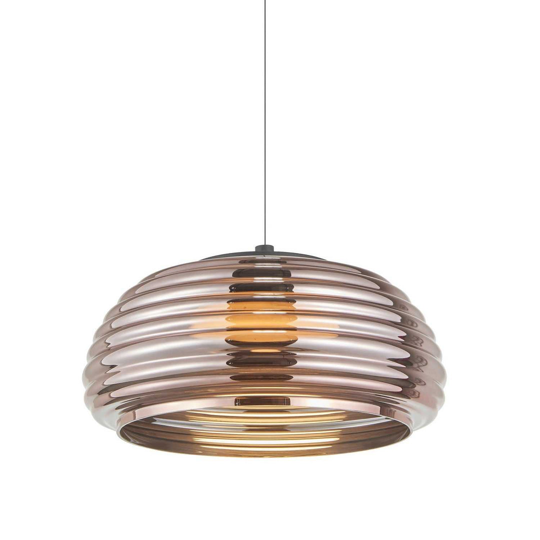 Artcraft Canada - AC5011EC - LED Pendant - Haze - Black/Espresso Copper