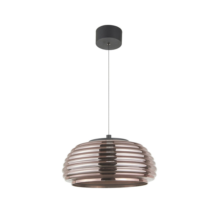 Artcraft Canada - AC5011EC - LED Pendant - Haze - Black/Espresso Copper