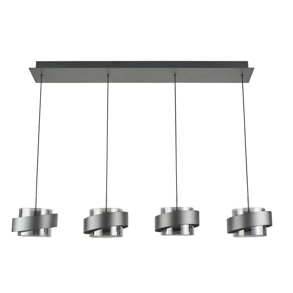 Artcraft Canada - AC6984GR - LED Island Pendant - Axis - Graphite