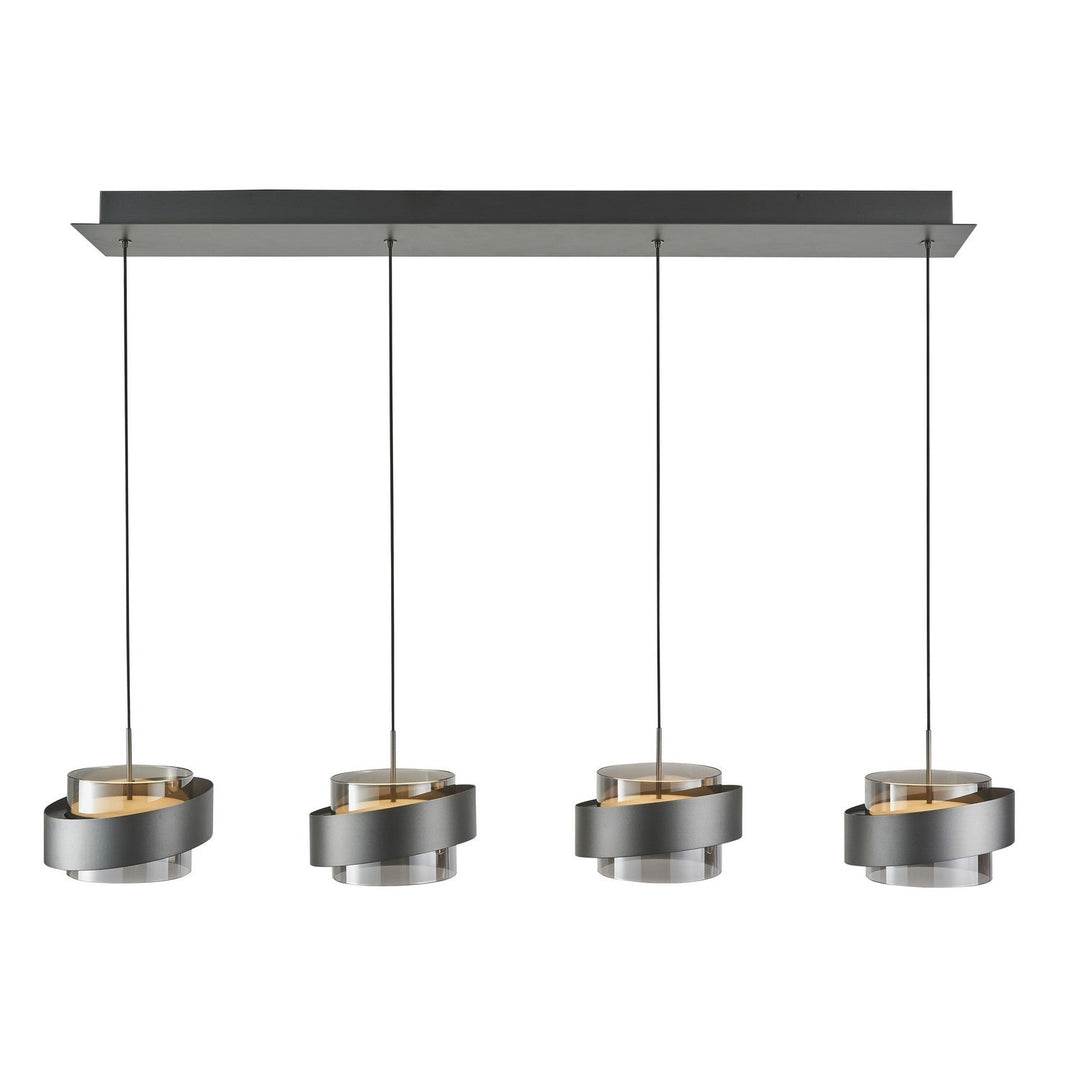 Artcraft Canada - AC6984GR - LED Island Pendant - Axis - Graphite