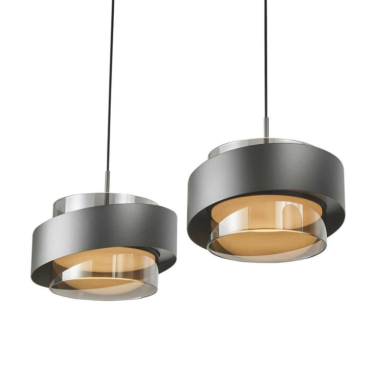 Artcraft Canada - AC6984GR - LED Island Pendant - Axis - Graphite