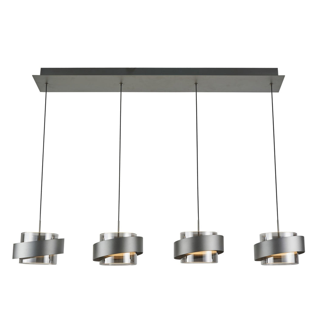 Artcraft Canada - AC6984GR - LED Island Pendant - Axis - Graphite