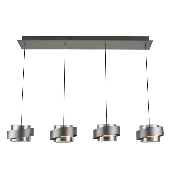 Artcraft Canada - AC6984GR - LED Island Pendant - Axis - Graphite