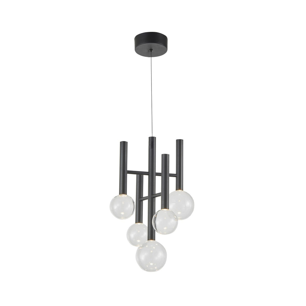Artcraft Canada - AC6855BK - LED Chandelier - Terra - Black