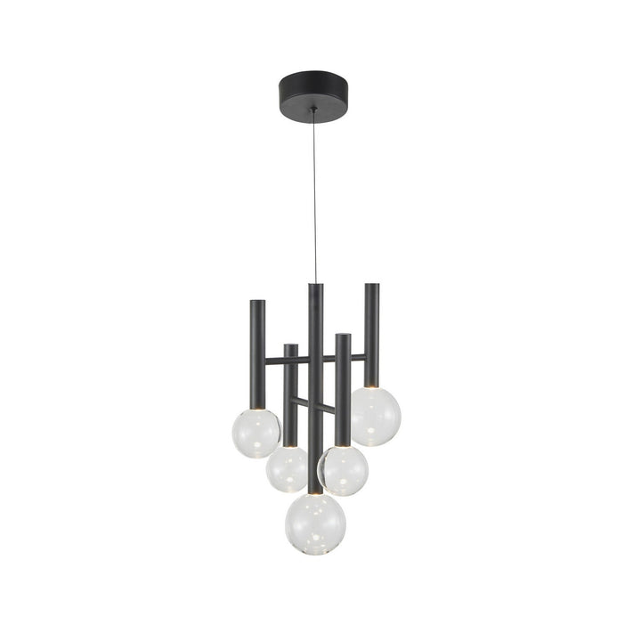 Artcraft Canada - AC6855BK - LED Chandelier - Terra - Black