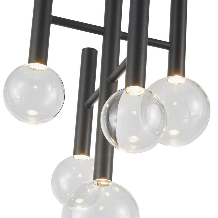 Artcraft Canada - AC6855BK - LED Chandelier - Terra - Black