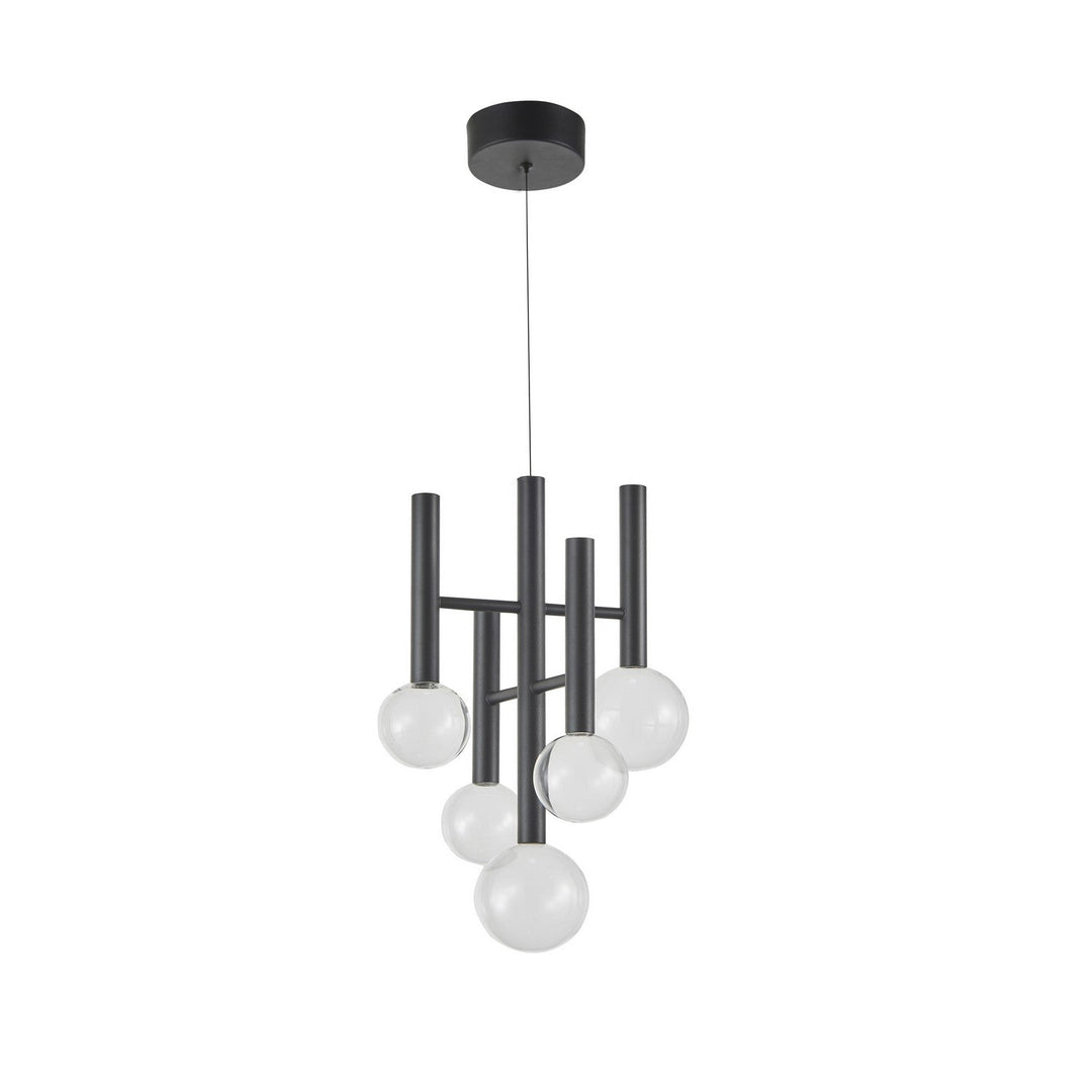 Artcraft Canada - AC6855BK - LED Chandelier - Terra - Black