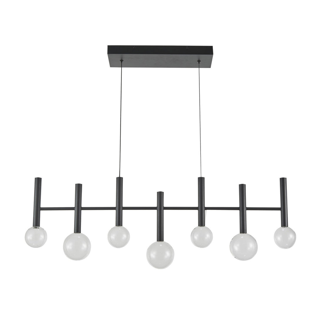 Artcraft Canada - AC6857BK - LED Island Pendant - Terra - Black