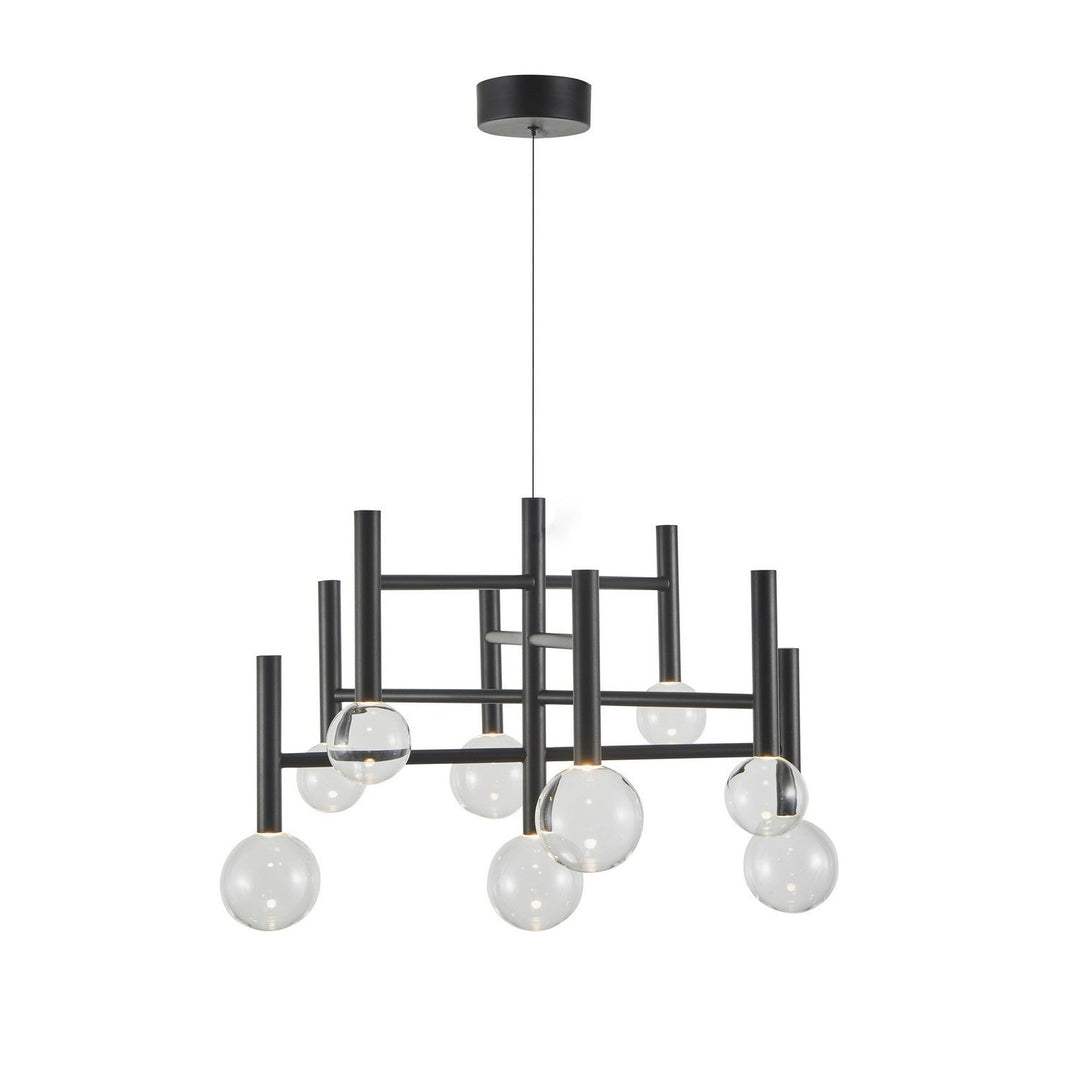 Artcraft Canada - AC6859BK - LED Chandelier - Terra - Black