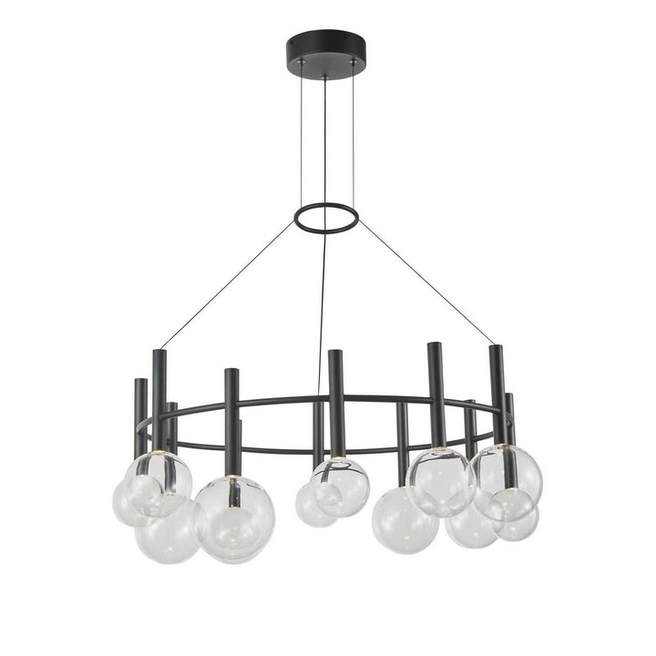 Artcraft Canada - AC6852BK - LED Chandelier - Terra - Black